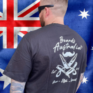 Beards Australia Organic Cotton Barber Teeshirt